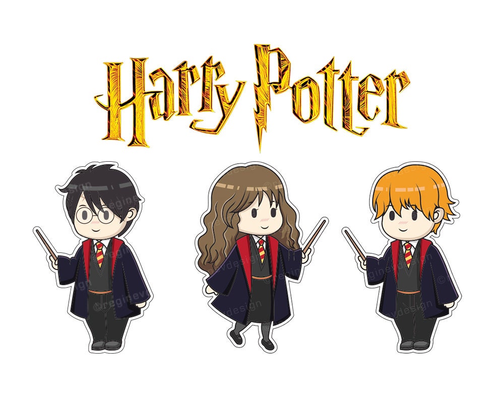 Free SVG Harry Potter Chibi Svg 11513+ Crafter Files