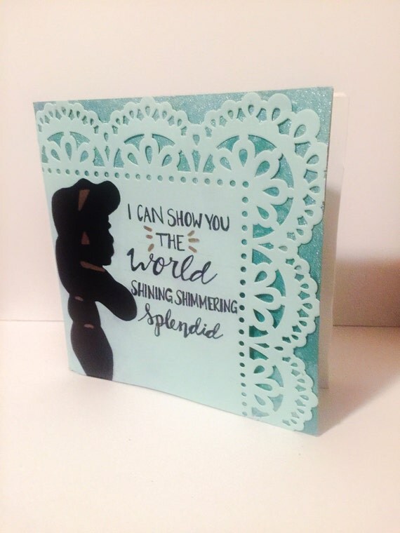 Disney Princess Jasmine Autograph Book