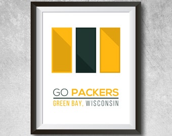 Green Bay Packers Wall Art packers wall art | etsy Green Bay Packers Wall Art packers wall art | etsy