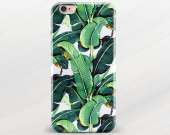 Palm Leaf iPhone Case iPhone 7 Case Banana Leaves iPhone 6 Plus Case iPhone 7 Plus Case iPhone 6s Plus Case iPhone SE Case iPhone 5s Case
