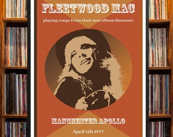Fleetwood Mac Concert poster