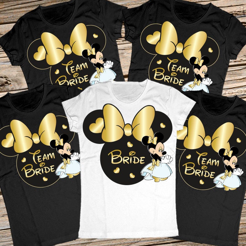 bride disney shirt