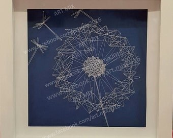 Be Free - Dandelion string art