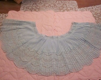 Fantastic Wide Blue Lace
