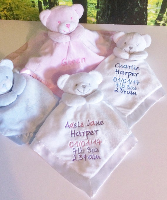 personalised jellycat comforter