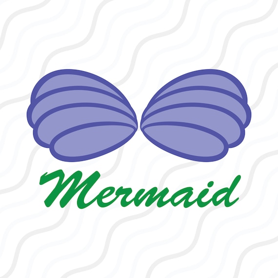 Free Free 152 Mermaid Seashell Bra Svg SVG PNG EPS DXF File