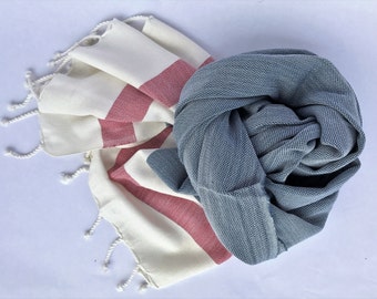 100% Cotton TURKISH TOWEL- Pestemal, Peshtemal, Beach Towel, Fouta,Best Towel, Towel, Turkish Bath Towel, Peshtemal Towel, Hammam Towel