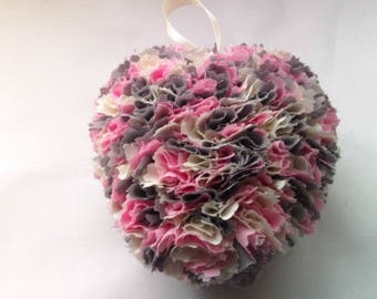 Tatty Fabric Heart