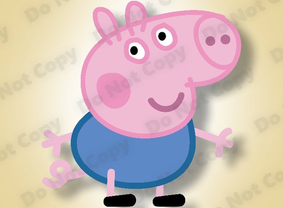 Download PEPPA PIG Brother George svg HQ Layered Colors Cutting Files