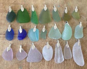 Custom Sea Glass Necklace. Made to order!