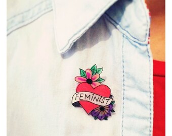 Feminist Brooch