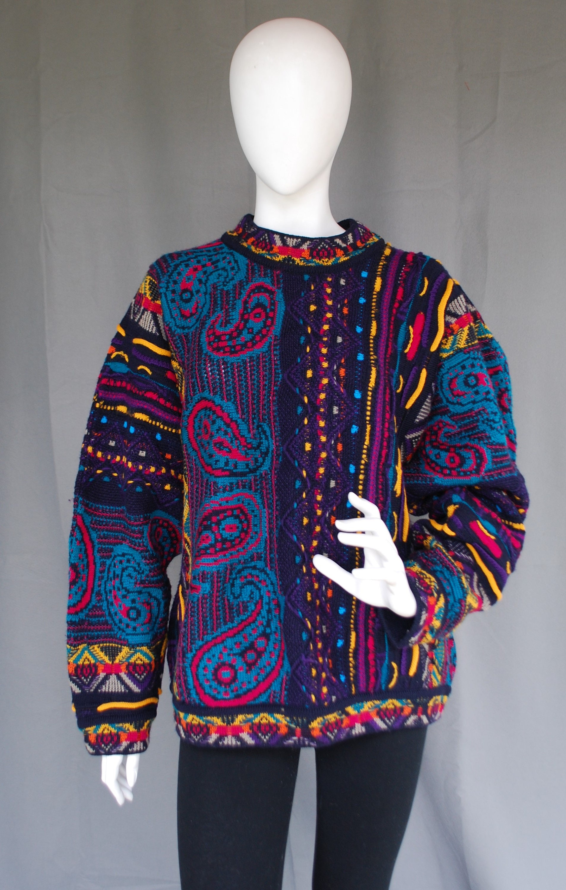 RESERVED FOR TERRY Authentic Coogi Australia Wool Sweater