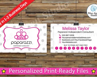 Paparazzi business cards | Etsy