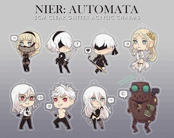 Nier: Automata Acrylic charms