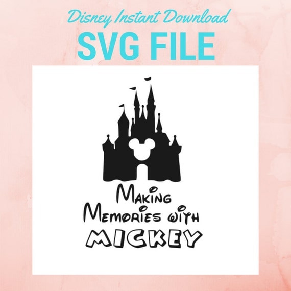 Download Disney Princess Castle SVG Instant Download Cricut Print and