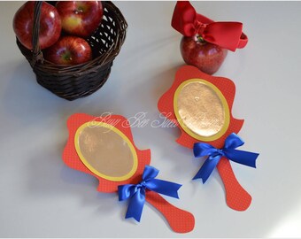 Snow White Invitations / Princess / Mirror Invitations