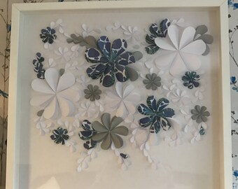 Paper flower art