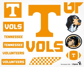 Tennessee Vols svg, Vols clipart, Volunteers svg, Smokey svg, Tennessee svg, digital – svg, eps, png, dxf, pdf. Cut Print Mug Shirt Decal.