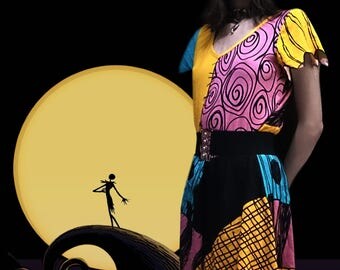 The Nightmare Before Christmas Sally costume Dress
