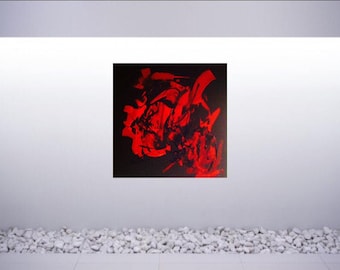 Abstract painting, painting on canvas, acrylic painting, wall decoration