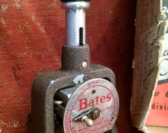 Bates Numbering Machine