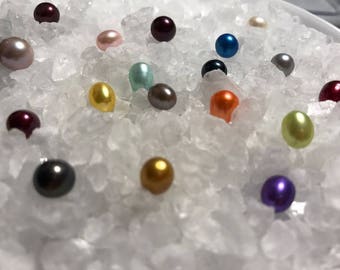 Loose Freshwater Cultured Pearls New Designer Colors, Bright New Colors