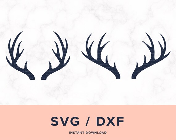 Download Deer Antlers SVG, Deer Antler SVG, Antlers SVG, Antler Svg, Deer Antlers, Antlers Cutting ...