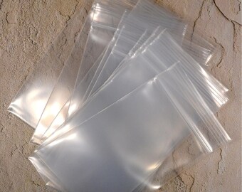 Heavy 4mil Zip Lock Bags for Jewelry Storage 3"x5" - 10 count