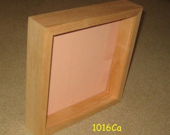 Shadow box frame 10 x 10 display area