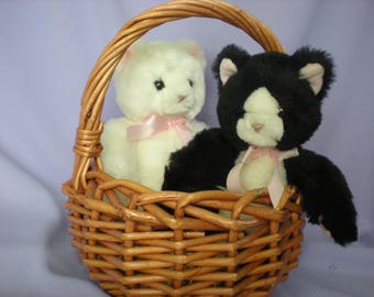 Vintage Stuffed Animals, Stuffed Cats, Plush Cats, Russ Cats