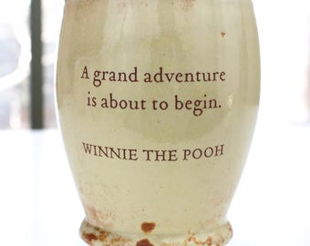 Winnie the Pooh's Grand Adventure Ceramic Message Quoted Cup or Coffee Mug