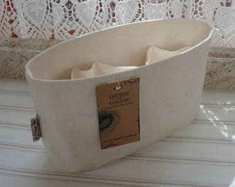 Natural / Purse ORGANIZER Insert SHAPER / Flexible or Stiff Bottom / STURDY / 5 Sizes Available /Check out my shop for more colors & styles