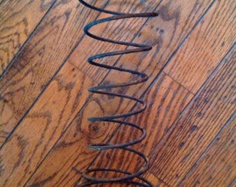 Vintage Industrial Rusty Metal Spring Upholstery Decorating Upcycle