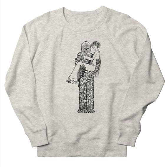 CHEWY FiNDS A GiRLFRiEND - Mens / Womens - Sweatshirt - Heather Oatmeal / Pink / Green by Oliver Lake - iOTA iLLUSTRATiON