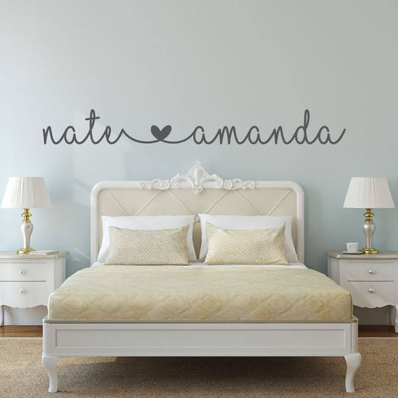 Name Decal Name Stickers bedroom wall decal bedroom