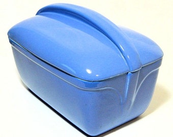 Hall China Blue Refrigerator Dish Westinghouse