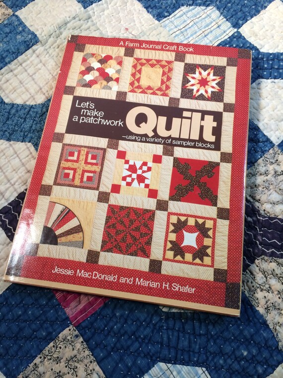 SALE ITEM Vintage Quilting Book 1980 Let's Make a
