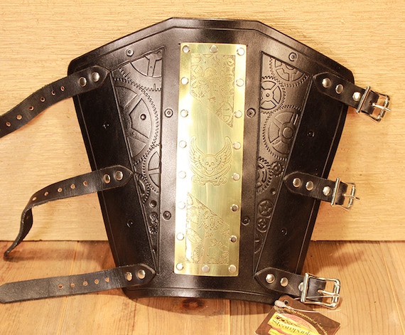 Overstock Sale - 40% Off Event Price - Etched Arm Bracer by SteampunkedOut steampunk buy now online