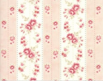 Fabric by the Yard - Poetry Prints in Blush - by 3 Sisters for Moda