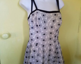 1950s 60s Rose Marie Reid Bombshell Swimsuit M