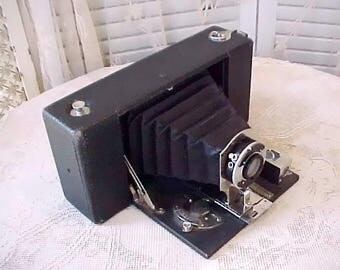Antique Folding Buster Brown Camera By Ansco Circa 1915