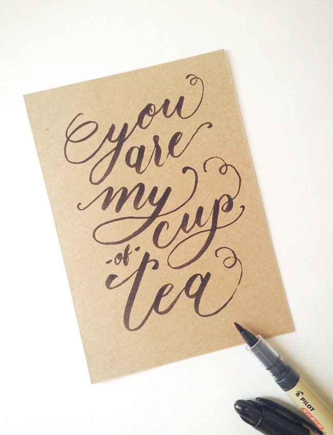 100 Kraft Paper Blank Postcards / Card stock Size 4.2x6 inch