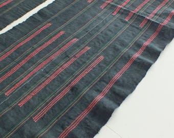 5 yards, Hmong hemp Vintage fabrics and textiles - Handwoven hemp-ethnic textiles from thailand