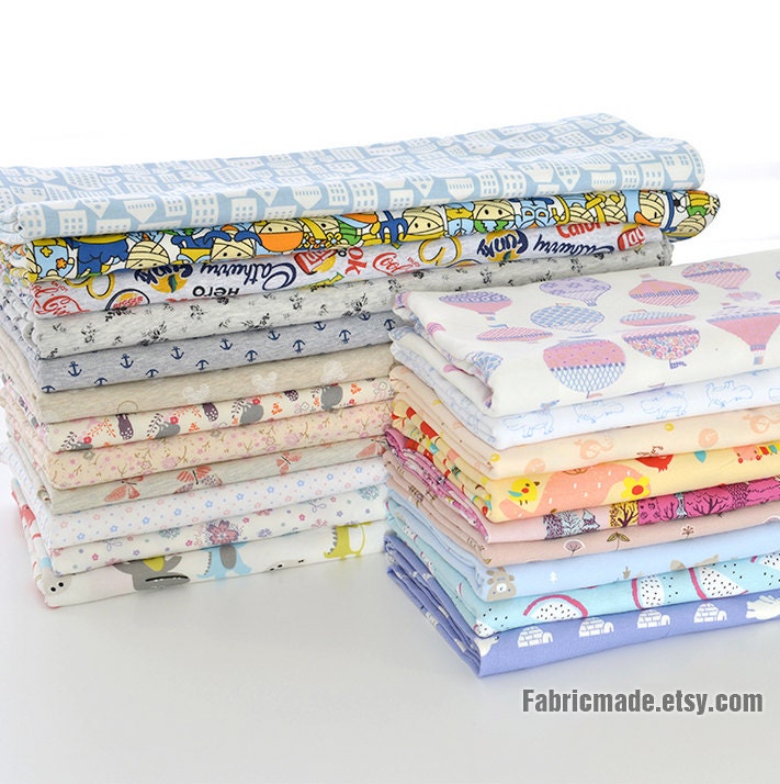 Baby Fabric Wide Cotton Knit Fabric Baby Cotton Stretch