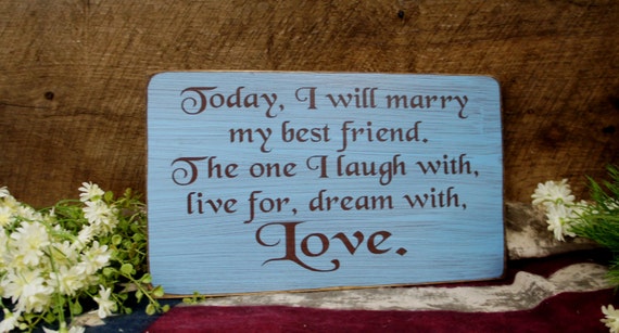 Today I Will Marry My Best Friend Invitations 9