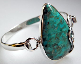 SALE 25% OFF!!! Use the coupon code: SALE25 Turquoise sterling silver bracelet