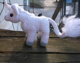 Crochet unicorn pattern, PATTERN ONLY, crochet pattern, fluffy unicorn pattern