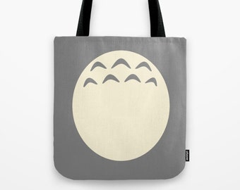 Totoro Tote Bag, Totoro Bag, Studio Ghibli Totebag, Totoro Shoulder Bag, Totoro Bag, Miyazaki Bag, Totoro Totebag, Totoro Tote
