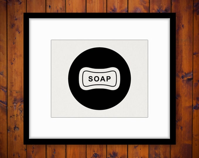 Printable Graphic Bar of Soap Icon Download Soap Digital Image Illustration HQ 300dpi No.4403