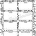 Adult Coloring Weekly Planner Printable Pages Instant